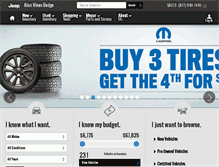 Tablet Screenshot of alanvinesdodge.com